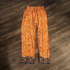 Free People Make My Day harem boho lounge pants size XS